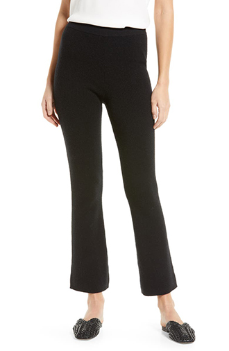 Nordstrom Flare Ribbed Sweater Pants | 40plusstyle.com