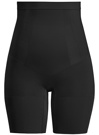 SPANX OnCore High Waist Mid Thigh Shaper Shorts | 40plusstyle.com
