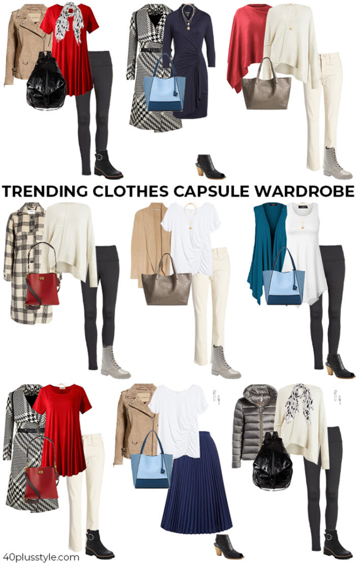 Trending clothes for women: All the clothes, shoes and accessories you loved this year - capsule wardrobe | 40plusstyle.com