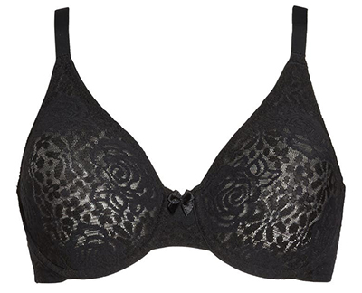 Wacoal Halo Lace Underwire Convertible Bra | 40plusstyle.com