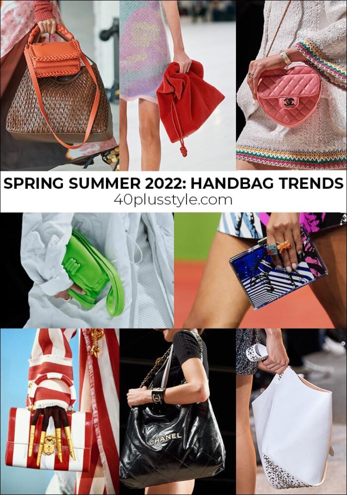 Spring purses and new bag styles to try with your warm weather outfits | 40plusstyle.com