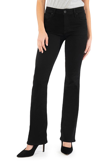 KUT from the Kloth Natalie High Waist Bootcut Jeans | 40plusstyle.com