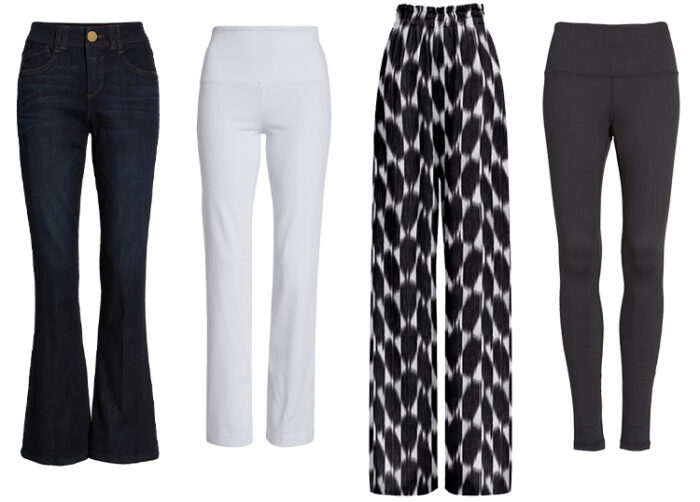 Capsule wardrobe pants and jeans | 40plusstyle.com