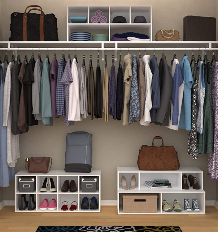 How to find lots of new outfit ideas through re-arranging your closet | 40plusstyle.com