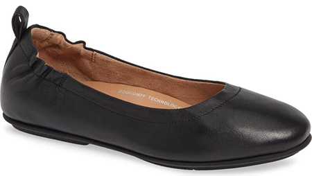 Shoes with arch support - FitFlop Allegro Ballet Flat | 40plusstyle.com