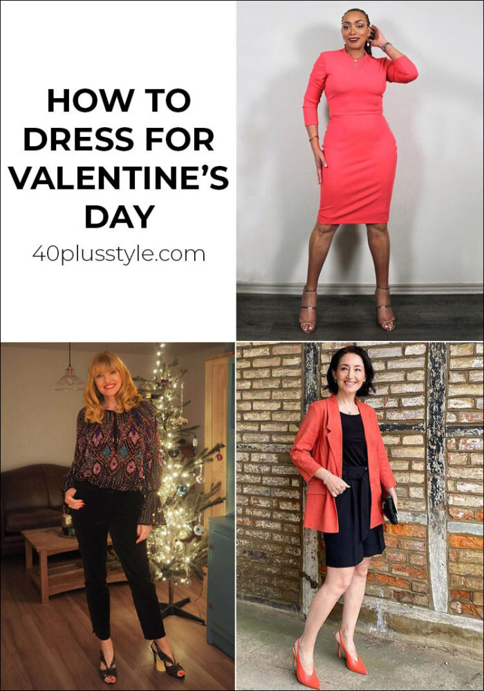 How to dress for Valentine's day | 40plusstyle.com