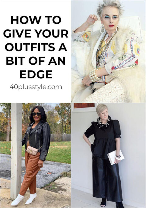 edgy style - how to give your outfits a bit of an edge