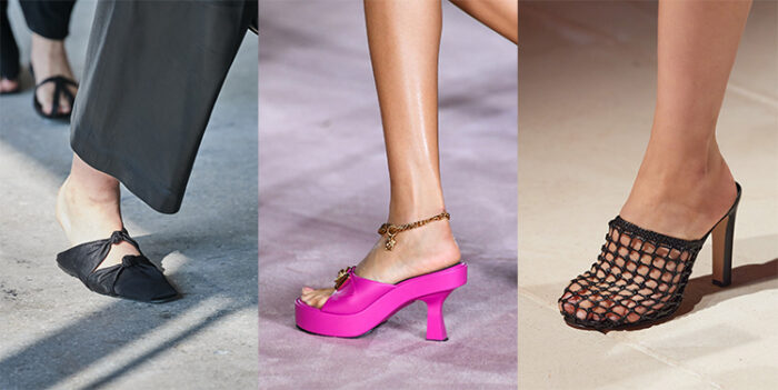 Mules in the shoe trends for spring | 40plusstyle.com