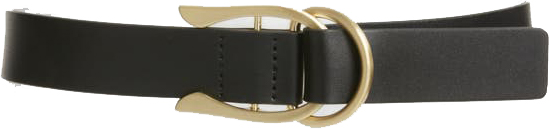 Nordstrom Wishbone Pullback Leather Belt | 40plusstyle.com