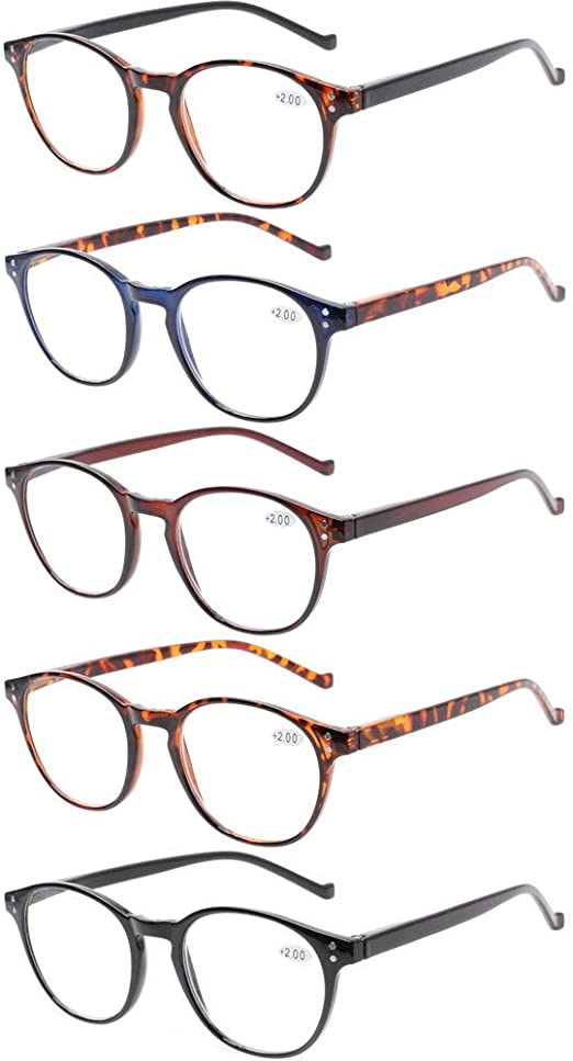 Five pack of reading glasses | 40plusstyle.com
