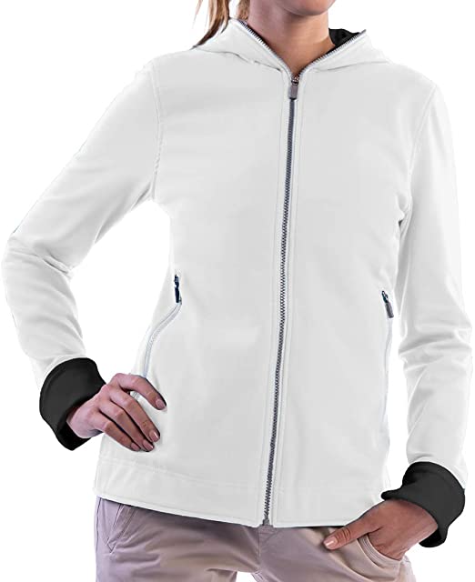 SCOTTeVEST Women's Chloe Glow Travel Hoodie | 40plusstyle.com