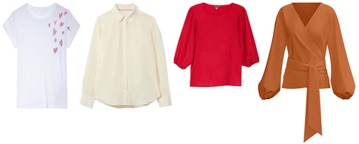 Tops to wear for Valentine's Day | 40plusstyle.com