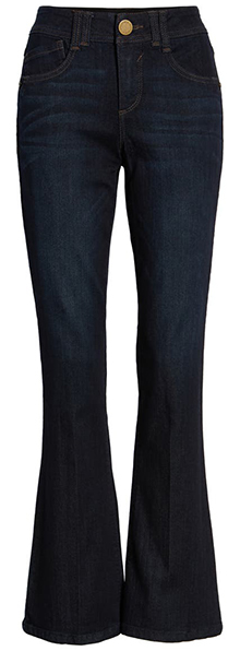 Wit & Wsidom Ab-Solution Itty Bitty Bootcut Jeans | 40plusstyle.com