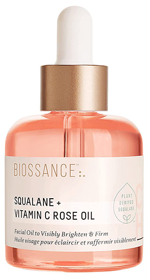 Biossance Squalane + Vitamin C Rose Oil | 40plusstyle.com
