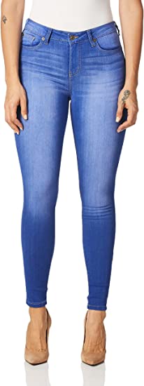 Celebrity Pink Jeans Infinite Stretch Mid Rise Skinny Jeans | 40plusstyle.com