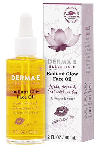 DERMA-E SunKissAlba Radiant Glow Signature Antioxidant Facial Oil | 40plusstyle.com
