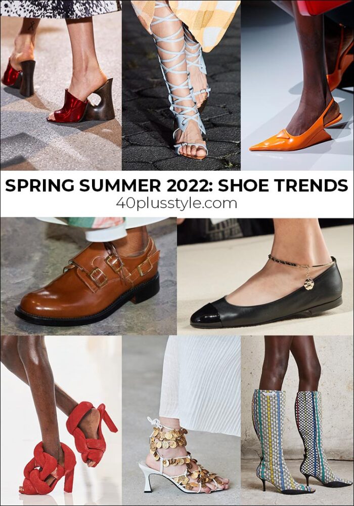 Shoe Trends 2022: All the trending shoes for women this Spring | 40plusstyle.com