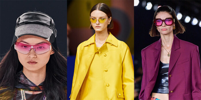 Spring accessory trends - colorful sunglasses | 40plusstyle.com