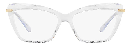 Dolce&Gabbana 53mm Cat Eye Optical Glasses | 40plusstyle.com