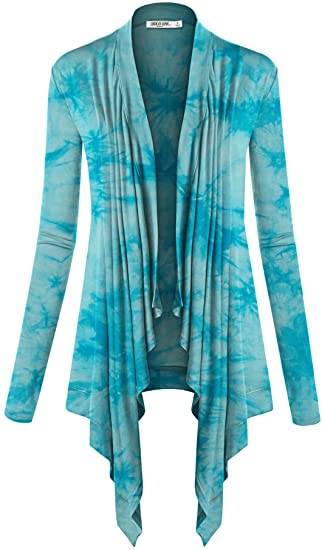 Lock and Love draped open front cardigan | 40plusstyle.com