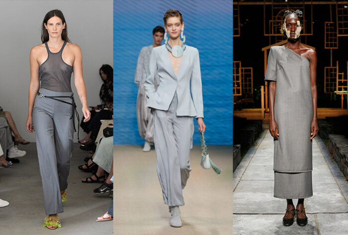Gray in the spring 2022 color trends | 40plusstyle.com