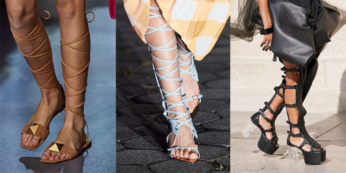 Strappy sandals for spring and summer | 40plusstyle.com