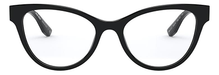 Trendy glasses for women - Miu Miu 53mm Cat Eye Optical Glasses | 40plusstyle.com