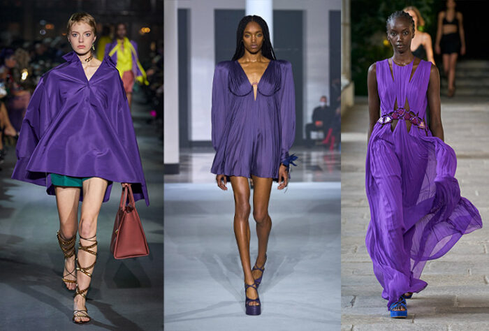 Purple shades for spring | 40plusstyle.com