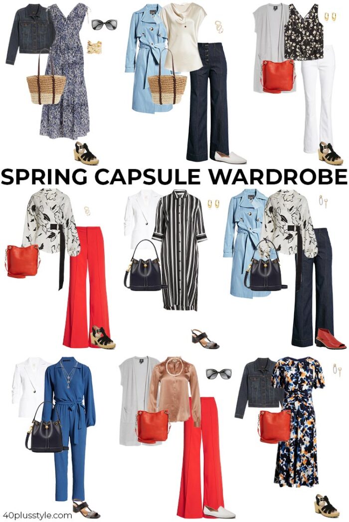 20 Classic Petite Outfit Ideas - Spring Summer Capsule Wardrobe