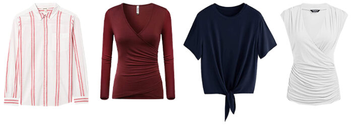 petite tops | 40plusstyle.com