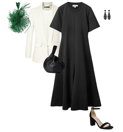 Black dress | 40plusstyle.com