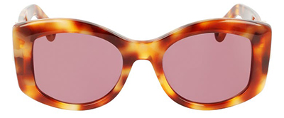 Lanvin Mother & Child 51mm Rectangular Sunglasses | 40plusstyle.com