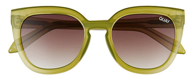 Quay Australia Noosa 55mm Cat Eye Sunglasses | 40plusstyle.com