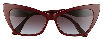 Dolce&Gabbana 56mm Cat Eye Sunglasses | 40plusstyle.oom
