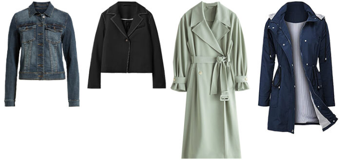 Coats and jackets for the Easter weekend | 40plusstyle.com