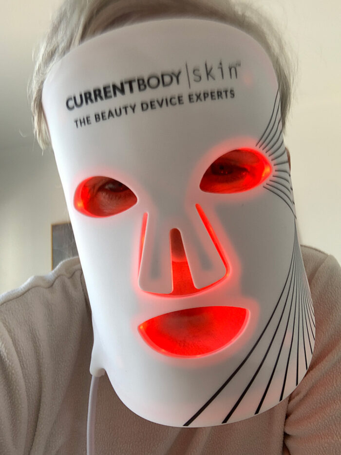 LED face mask review Currentbody face mask