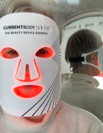 Currentbody Skin LED face mask review - does red light help rejuvenate your skin? | 40plusstyle.com