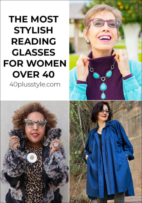 stylish reading glasses for women over 40 - best styles from online shops