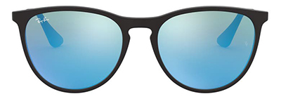 Ray-Ban Erika Junior 52mm Mirrored Sunglasses | 40plusstyle.com