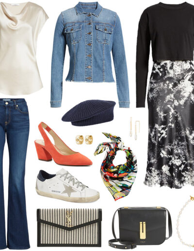 Stylish weekend outfits that mix high-end with high street | 40plusstyle.com