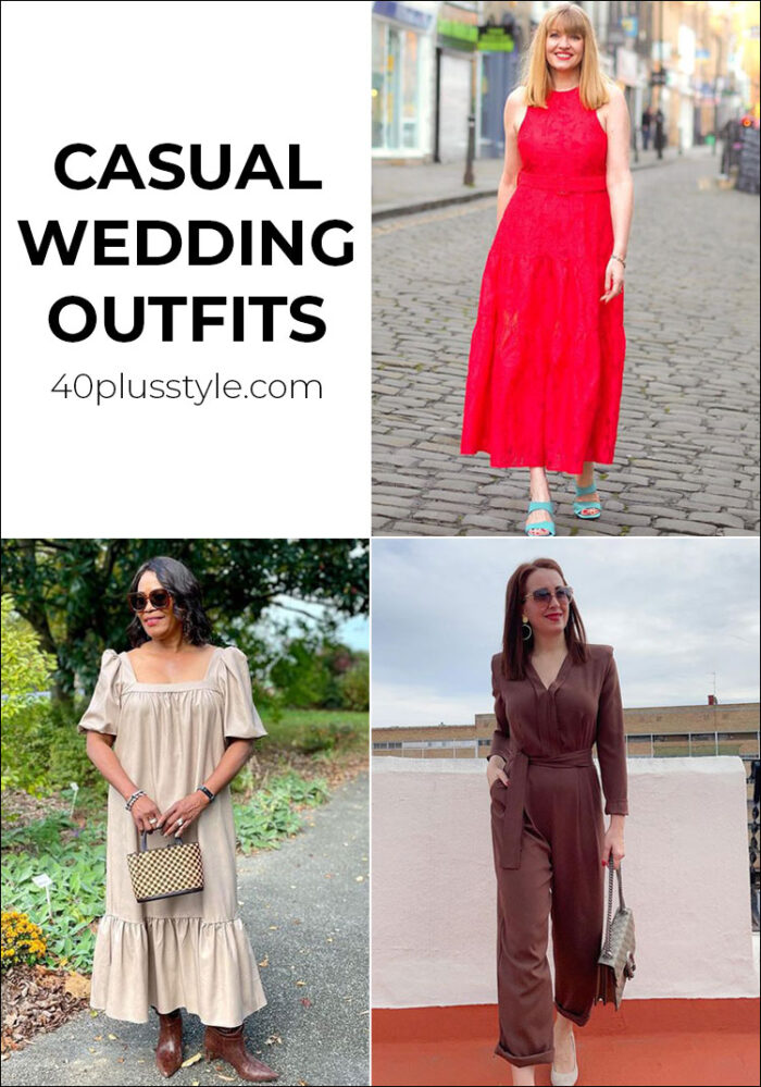 What to wear to a casual wedding | 40plusstyle.com