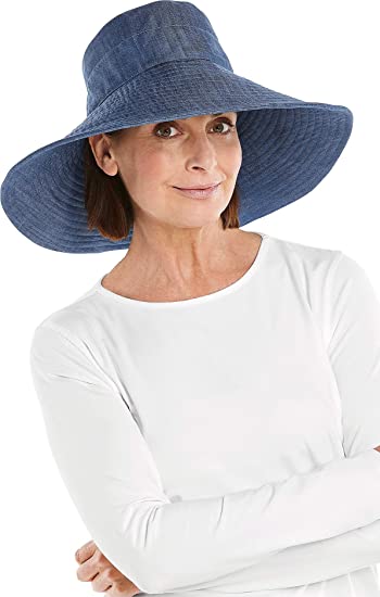 Best sun hats for women - Coolibar UPF 50+ Brittany Beach Hat | 40plusstyle.com