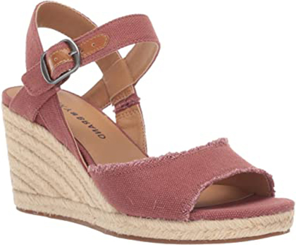 Best womens sandals - Lucky Brand Mindra Espadrille Wedge Sandal | 40plusstyle.com