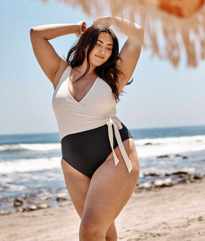 Summersalt The Perfect Wrap One-Piece | 40plusstyle.com