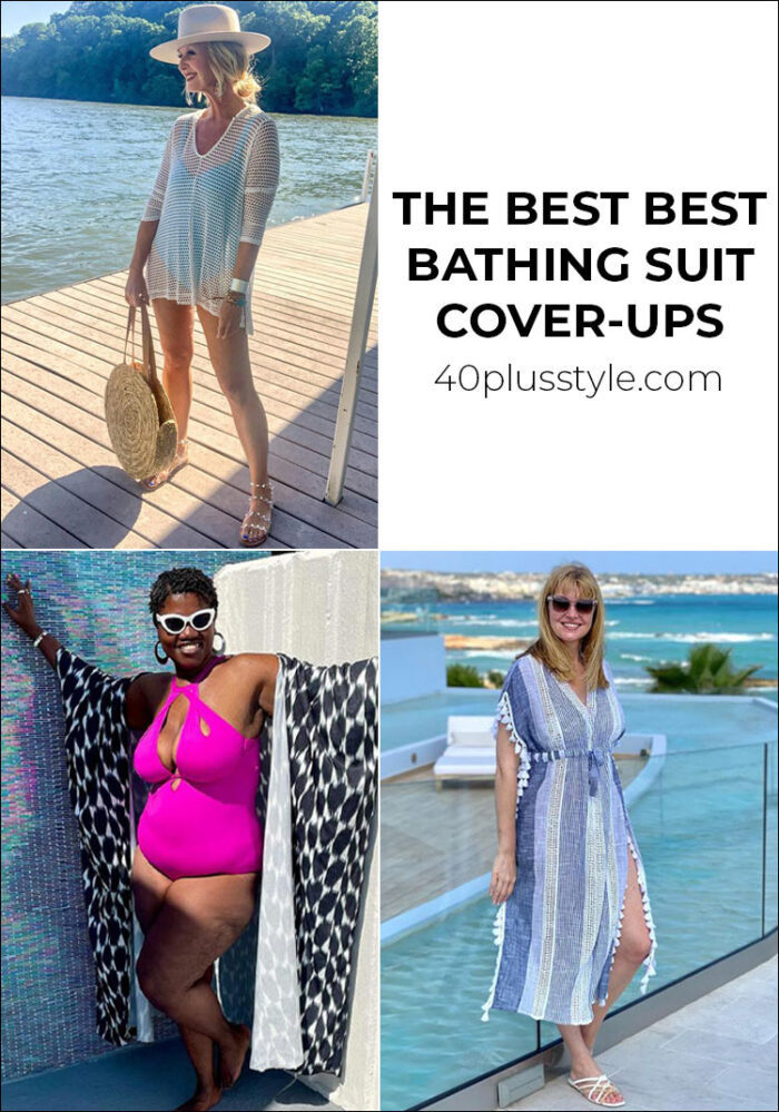 The best bathing suit cover ups for women over 40 | fashion over 40 | 40plusstyle.com