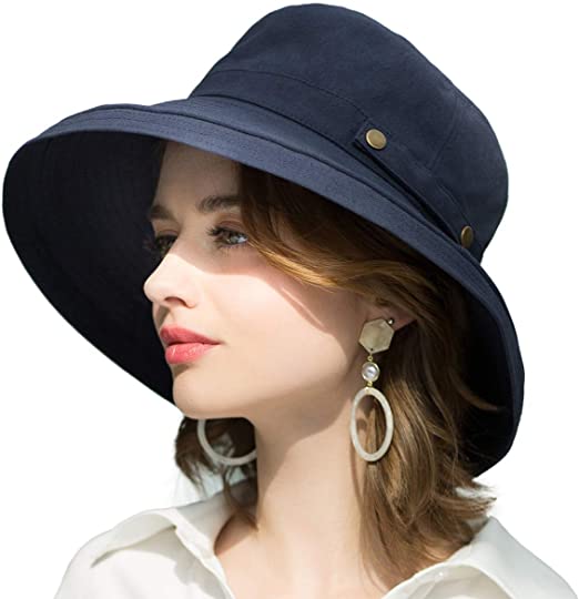 Best sun hats for women - Somaler Wide Brim Bucket Cap | 40plusstyle.com