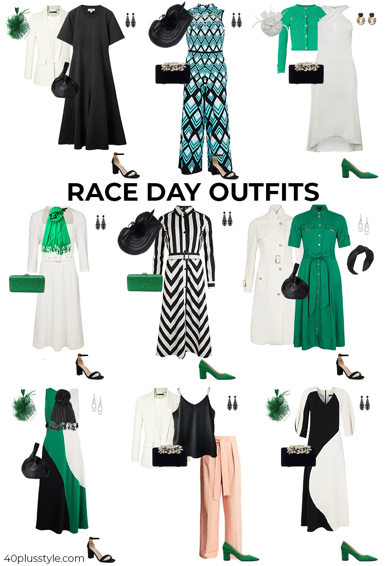 Race Day outfits | 40plusstyle.com