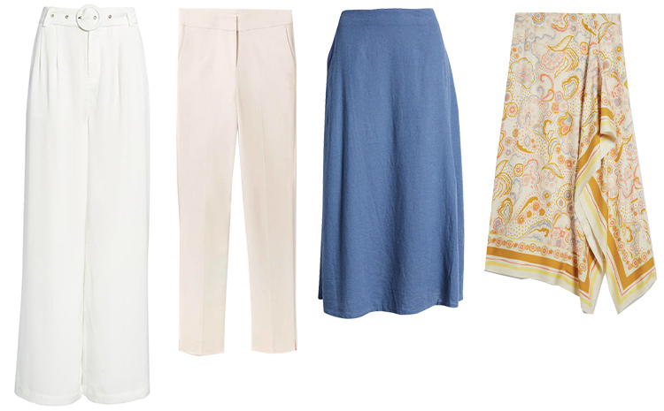 Pants and skirt to wear to Wimbledon | 40plusstyle.com