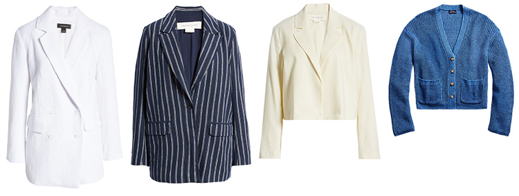 Blazers and cardigans to wear to Wimbledon | 40plusstyle.com