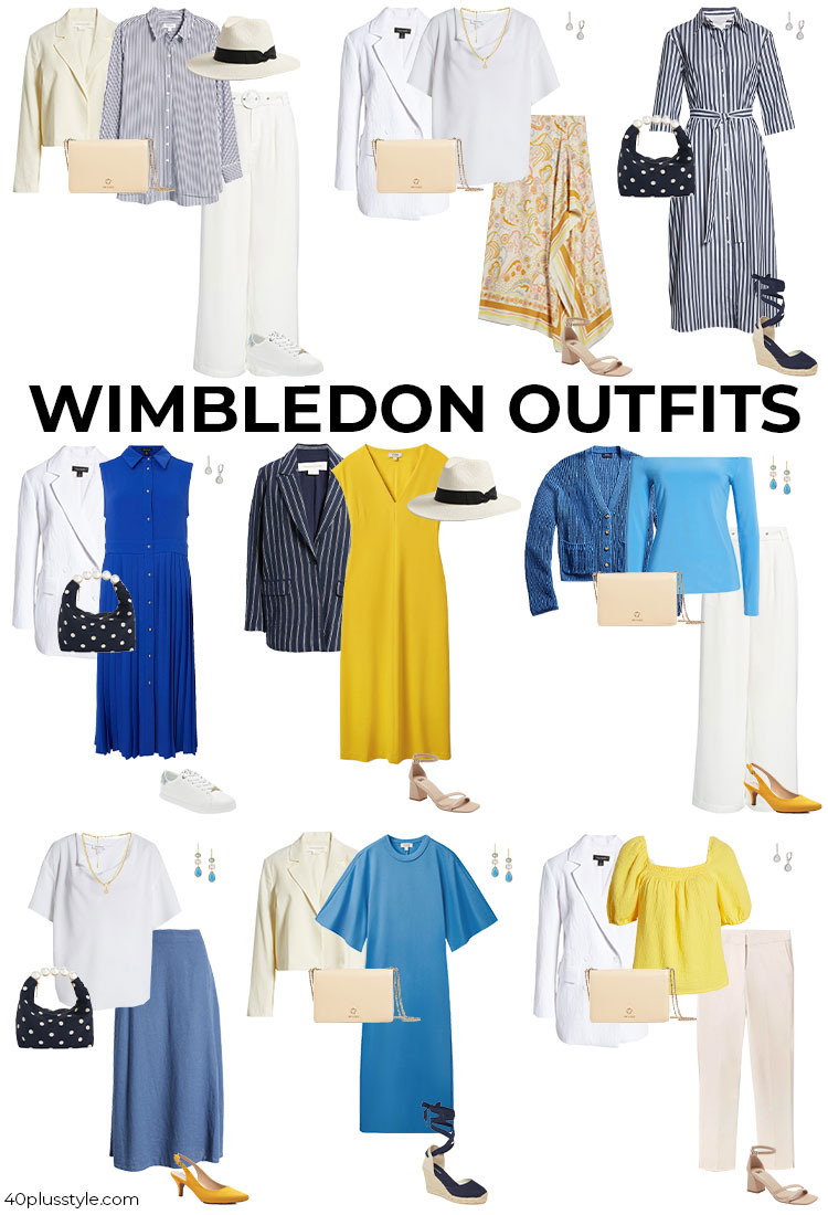 Wimbledon outfits | 40plusstyle.com